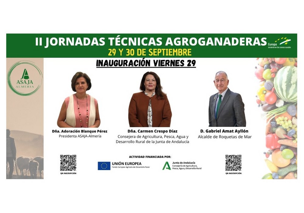 ASAJA-Almería da voz al campo en sus II Jornadas Agroganaderas