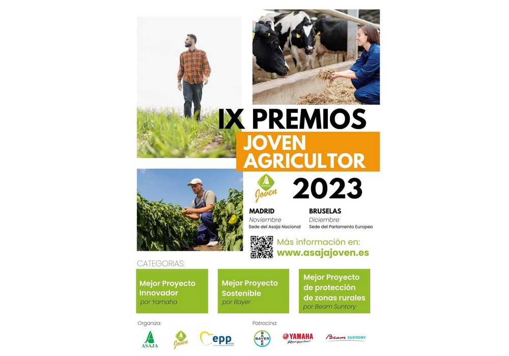ASAJA lanza los IX Premios Joven Agricultor