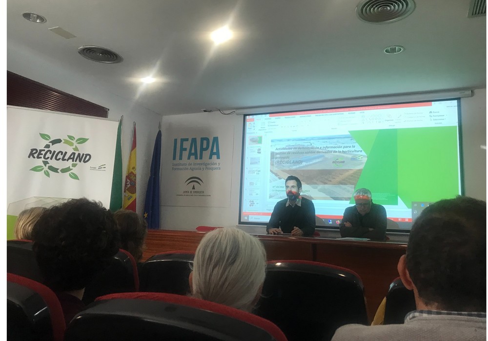 Grupo Agroponiente se incorpora a un grupo de trabajo de IFAPA para la difusión de información en el ámbito del tratamiento de residuos