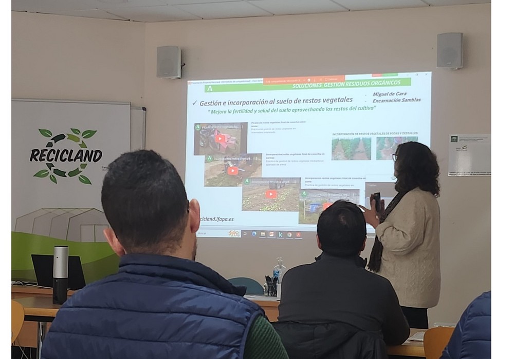 Grupo Agroponiente se adhiere al ‘Proyecto Recicland’ de la Junta de Andalucía e IFAPA y toma parte activa en sus acciones sobre reciclaje