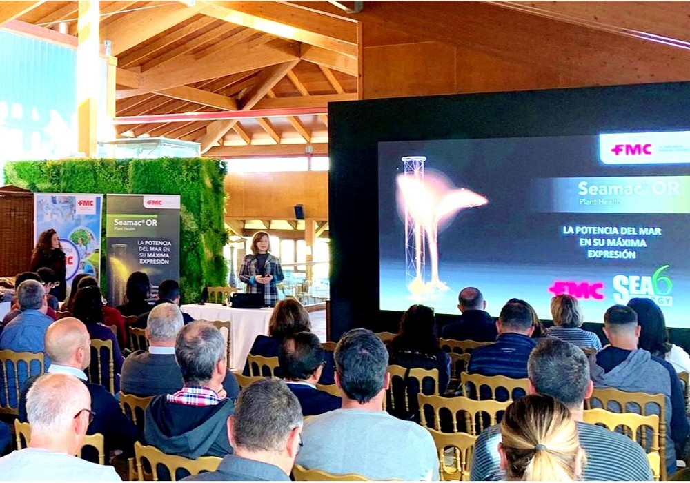 FMC lanza en Almería su nuevo bioestimulante exclusivo Seamac® OR en una jornada sobre el proyecto “Huella Hídrica”