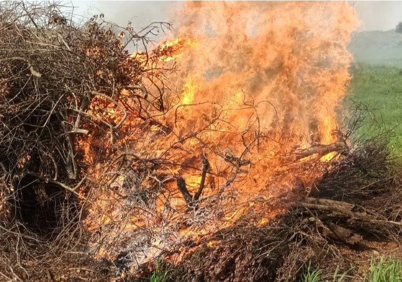 El Ayuntamiento de Vícar informa de la ampliación del periodo de quemas agrícolas hasta el próximo 30 de abril