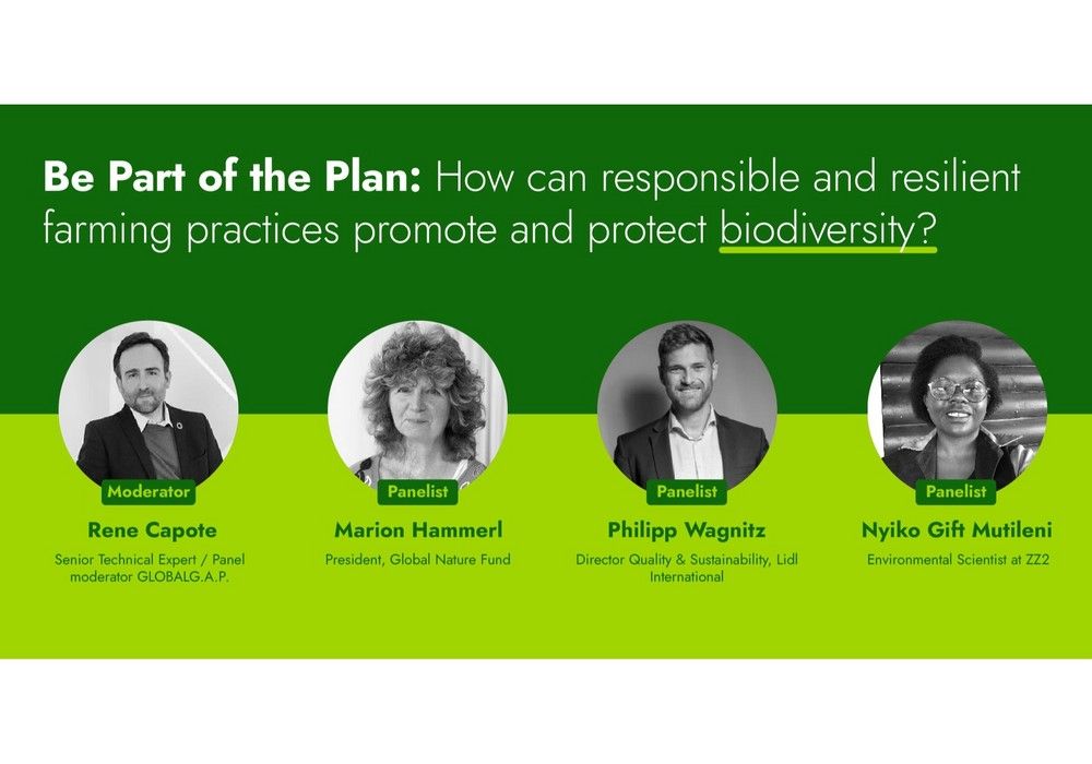 GLOBALG.A.P. organiza una mesa redonda virtual por el Día de la Biodiversidad