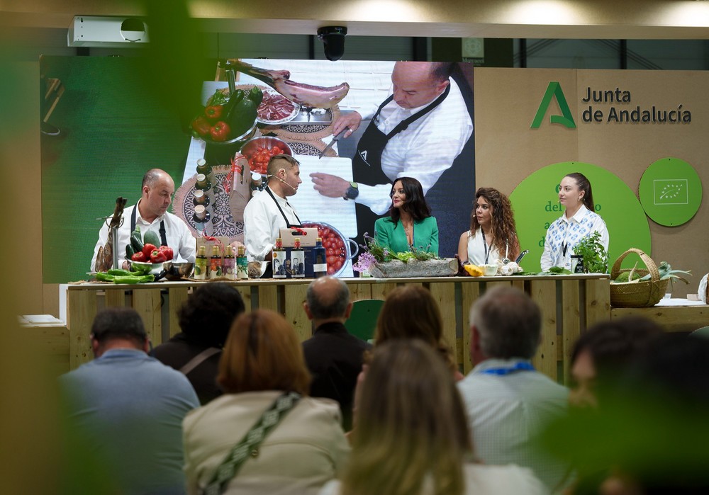 Andalucía exhibe en Organic Food Iberia 2024 la excelencia de su producción ecológica