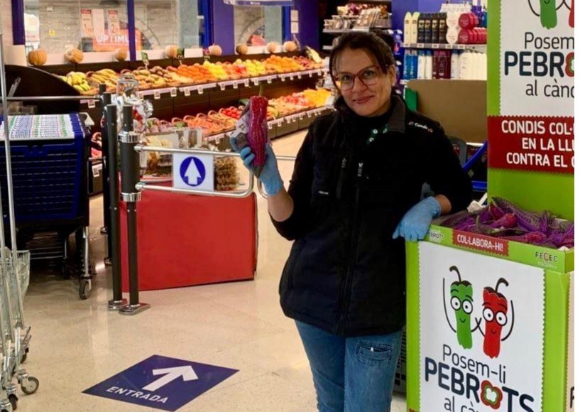 Con la X campaña ‘Pimientos contra el Cáncer’ de FECEC supermercados Condis y Grupo Agroponiente baten su récord de recaudación solidaria
