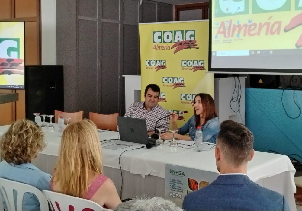 COAG Almería celebra una jornada sobre el seguro creciente de hortalizas bajo cubierta